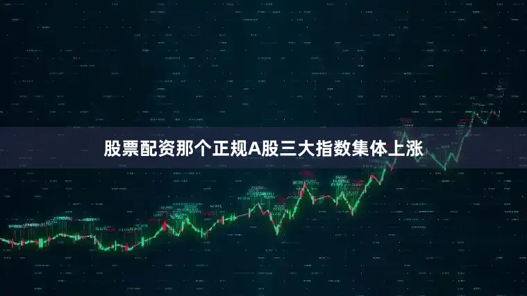 股票配资那个正规A股三大指数集体上涨